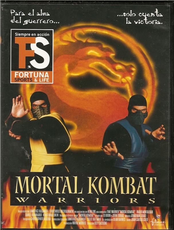 Mortal kombat warriors dvd